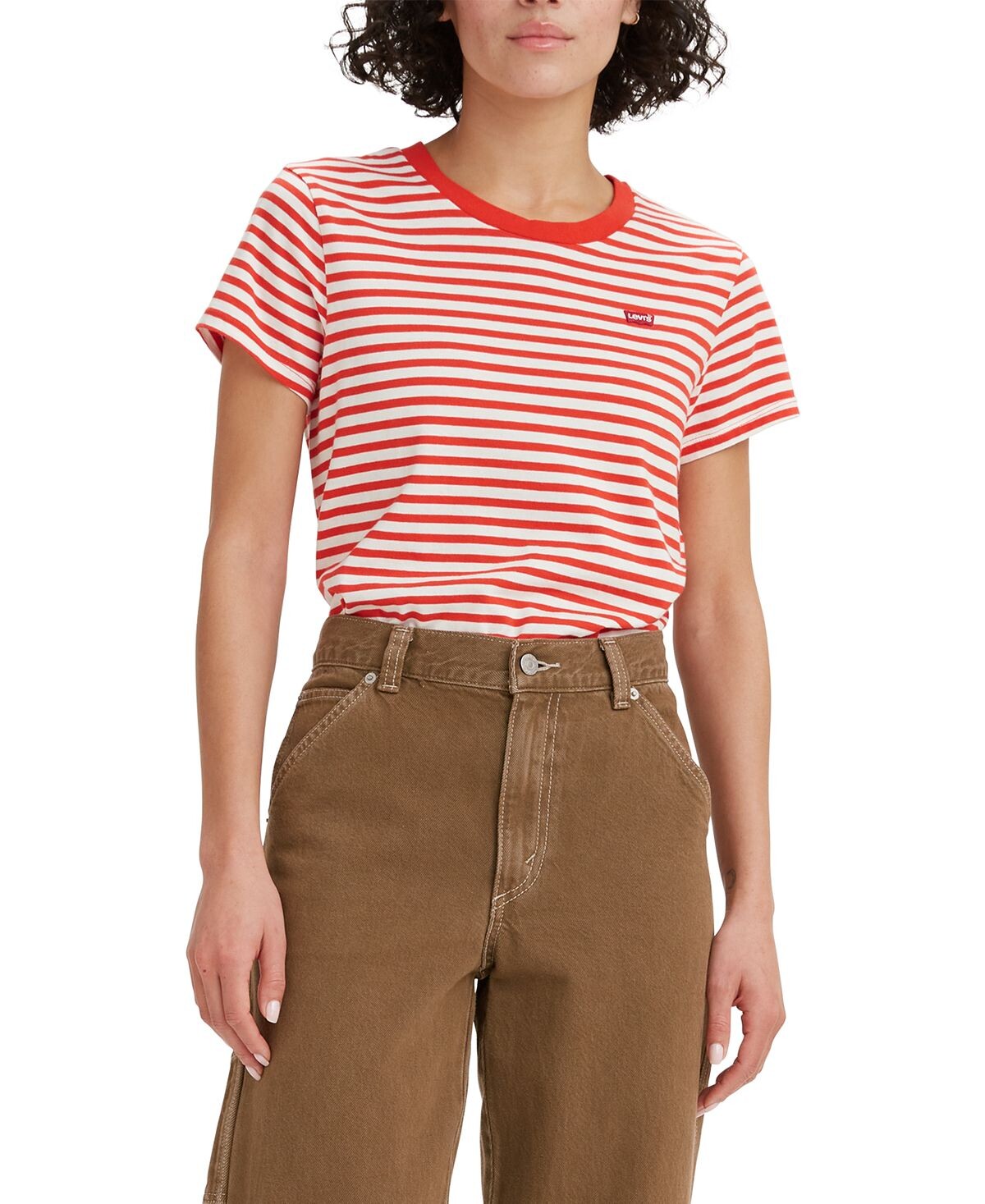 

Женская футболка с круглым вырезом the perfect Levi's, мульти