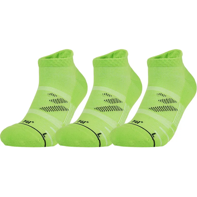 Детские носки с принтом Flame 4, комплект из 3 пар, 361°, Neon Green