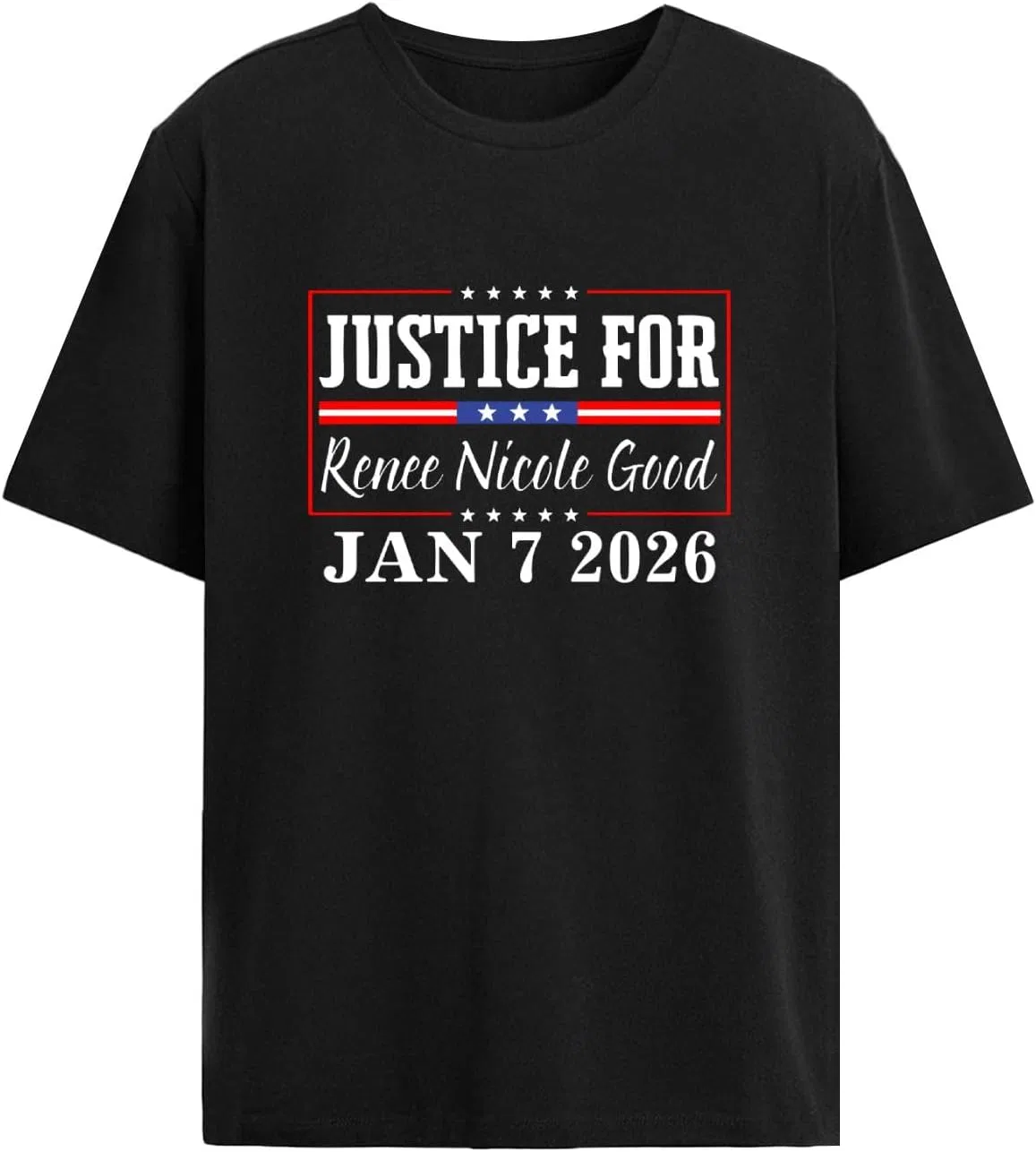 Мужская футболка с графическим принтом Justice for Nicole, Allblack