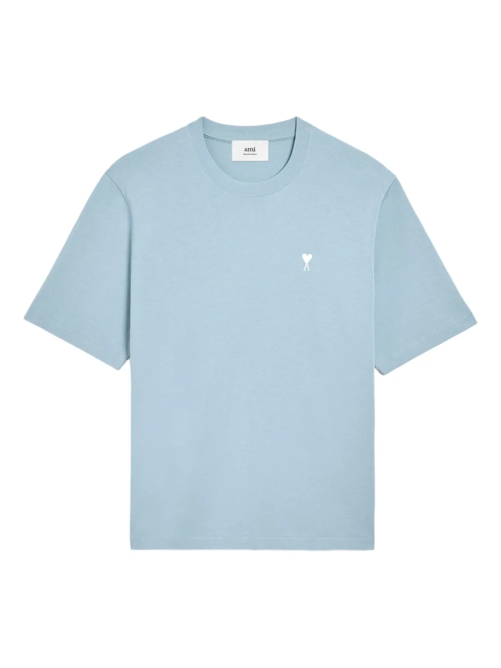 

Футболка с монограммой Ami de Coeur Ami Paris, синий