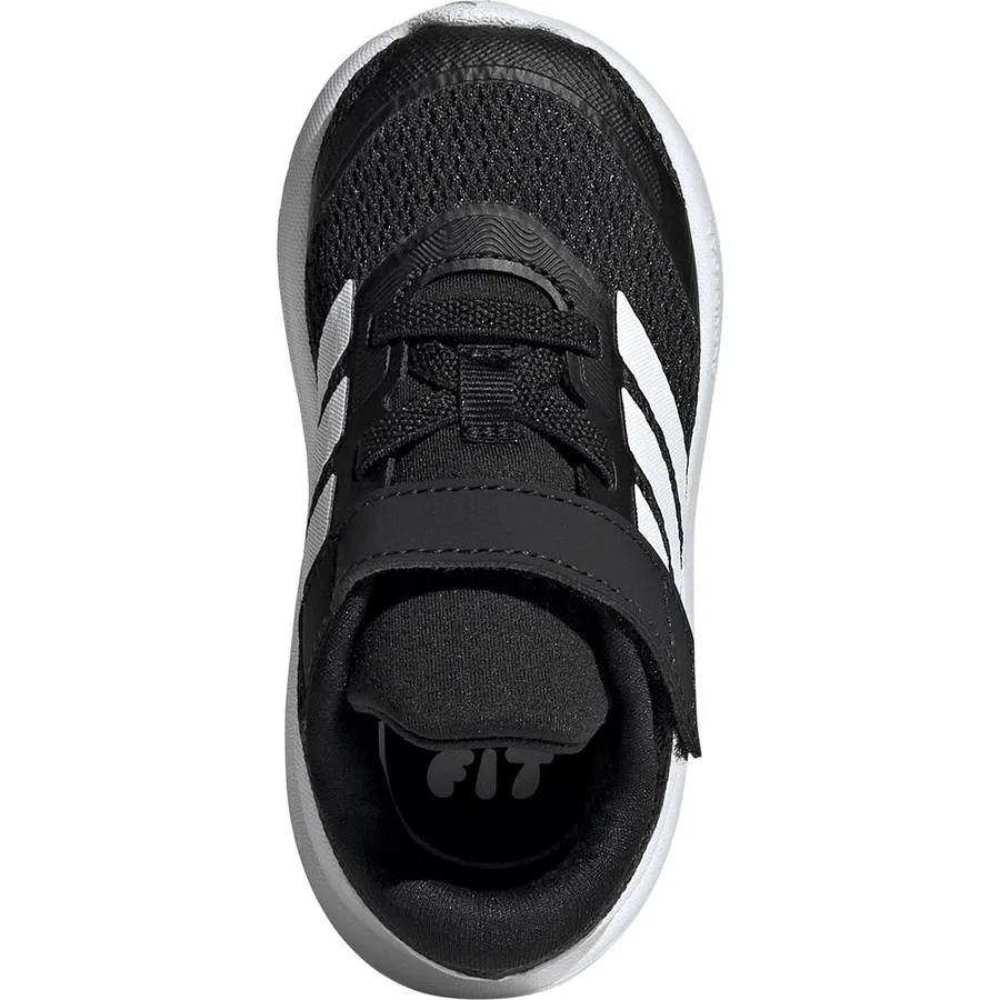 Детские кроссовки с длинным шнурком adidas Runfalcon 6, Черный — фото 3