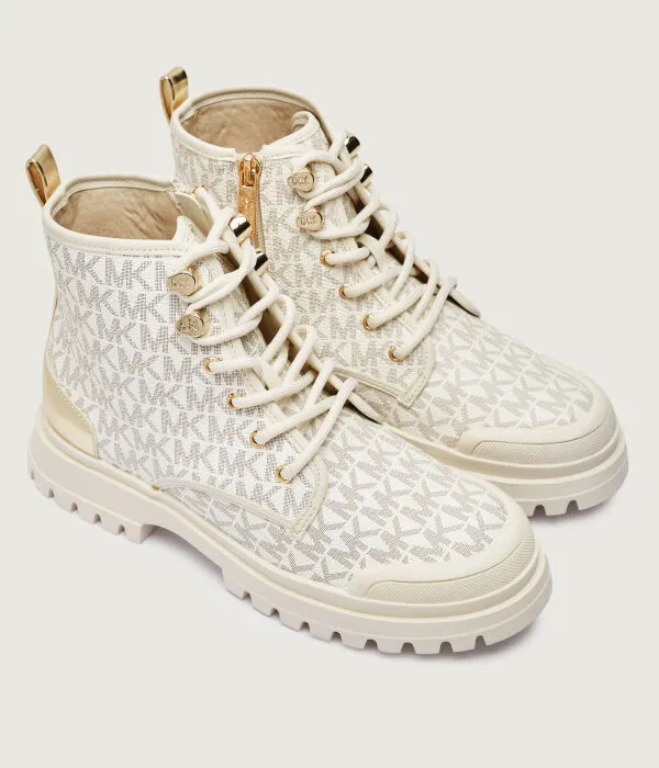 Детские ботинки на молнии PAYTON Michael Kors Kids, бежевый — фото 3