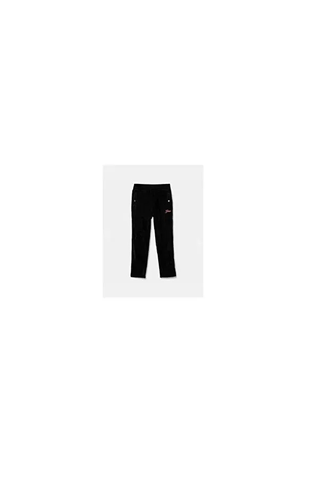 Детские спортивные штаны для девочек из вельвета Guess, Jblk — фото 3