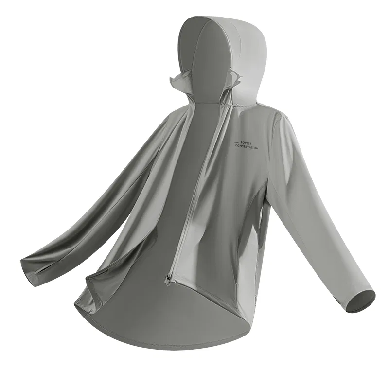 Детская ветровка с защитой от солнца MINISO, [UPF100+]Dark Gray (Mb Protective Forest Chest Logo)