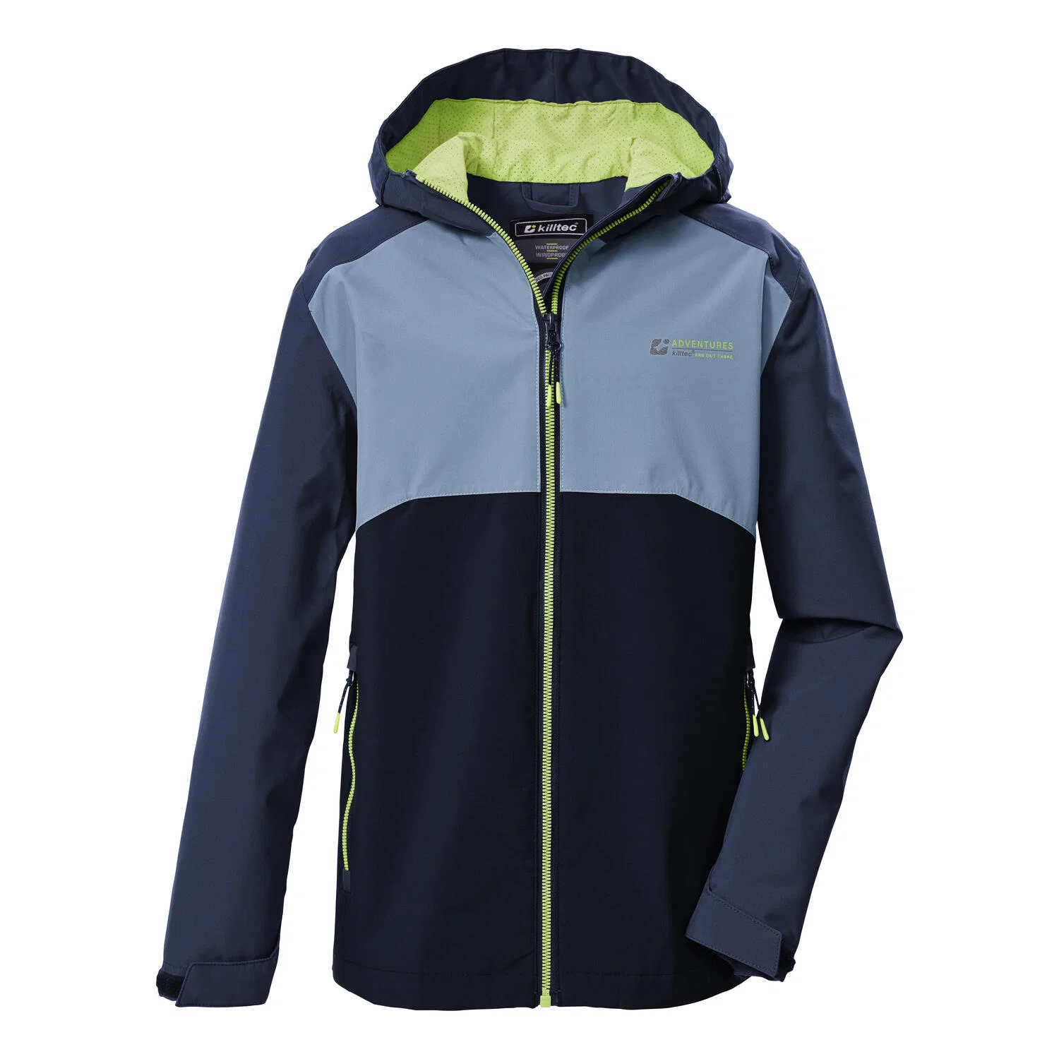 Детская куртка с капюшоном KOS 147 BYS JCKT Killtec, Konigsblau Navyblau