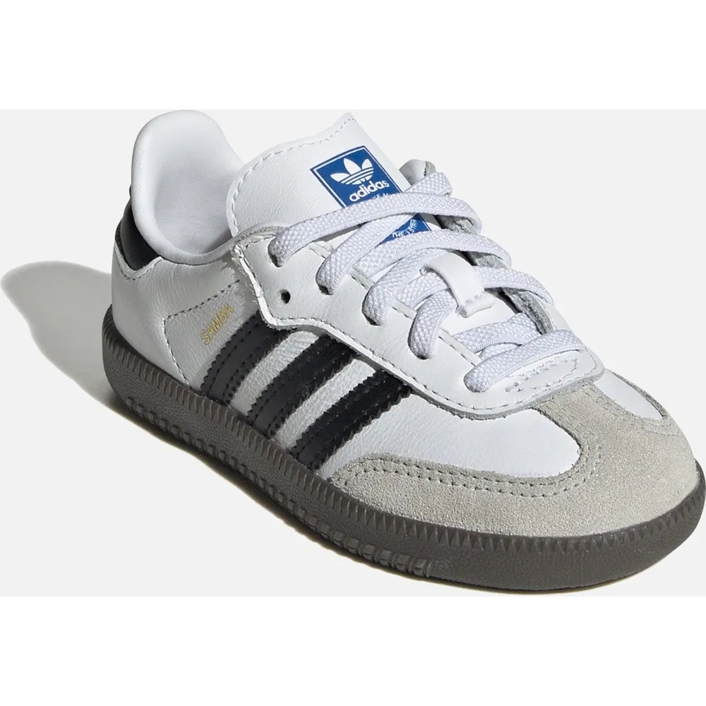 Детские кроссовки из искусственной кожи Samba OG (TDV) adidas — фото 3
