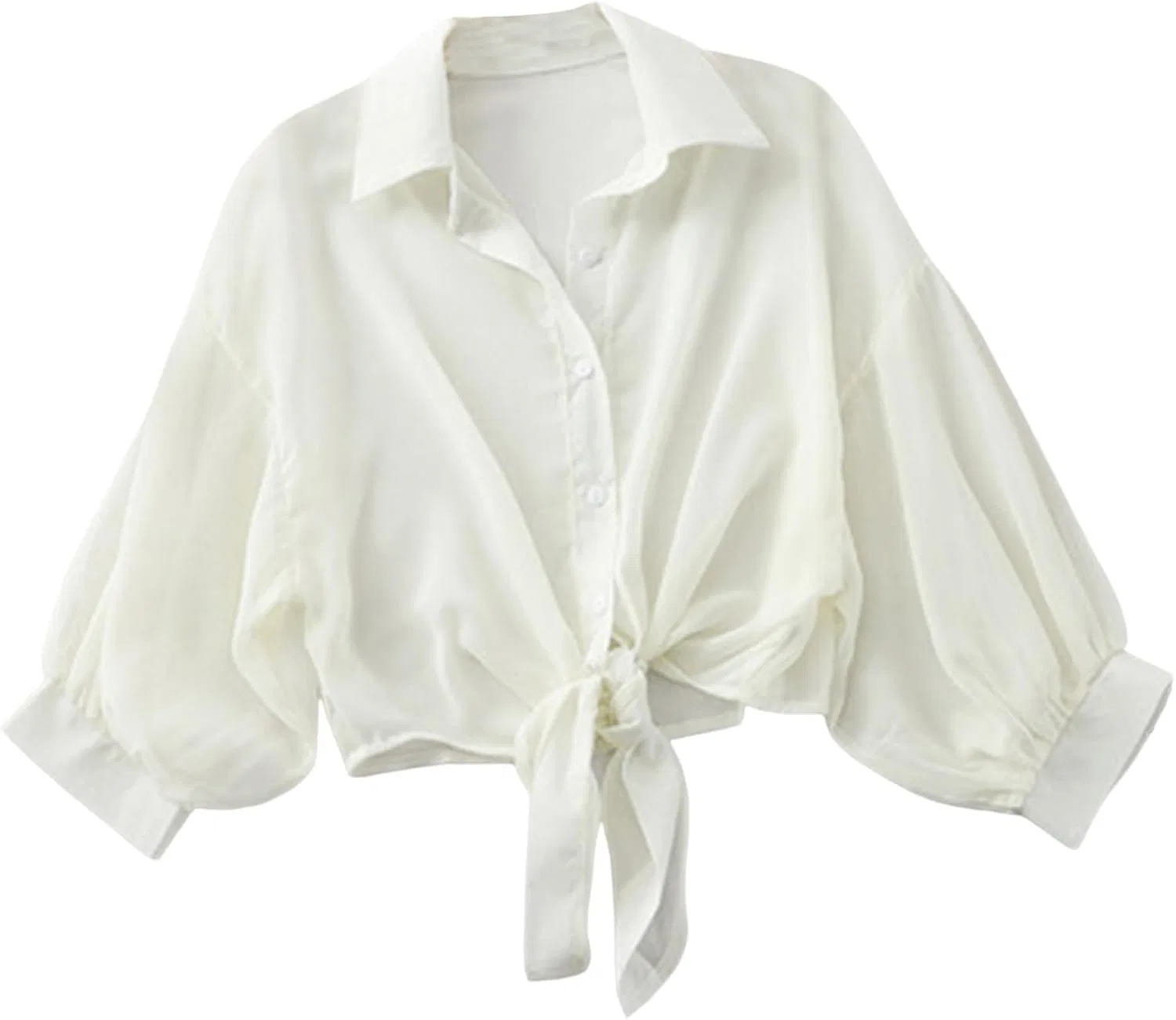 Женская пляжная накидка из шифона Pull On, Beige