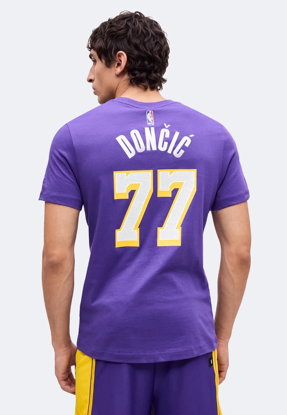 Nba Los Angeles Lakers essentials Luca Doncic - клубная одежда Nike Performance, Field Purple — фото 3