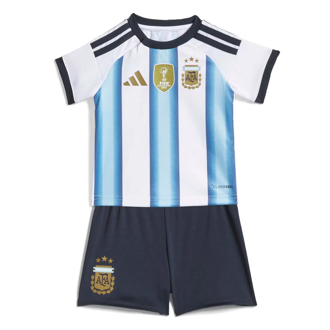 Комплект футбольный с принтом Argentina 2026 Adidas, белый — фото 4