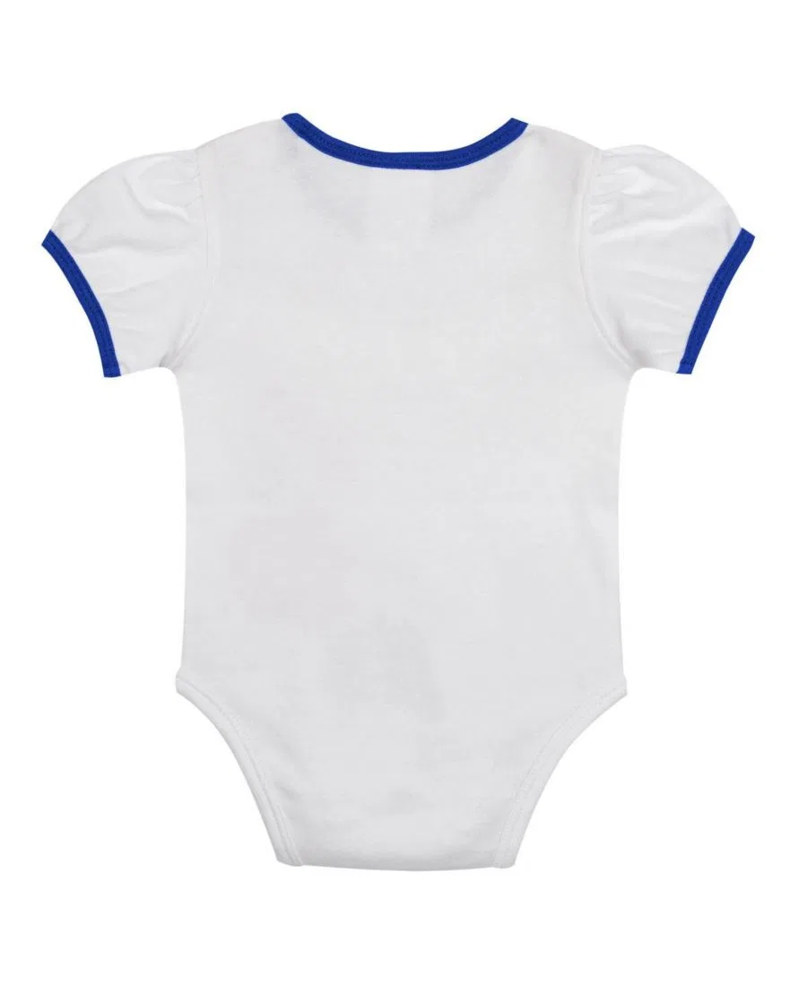 Комплект из боди, юбки и повязки на голову Sweet Catcher Outerstuff, White Royal — фото 3