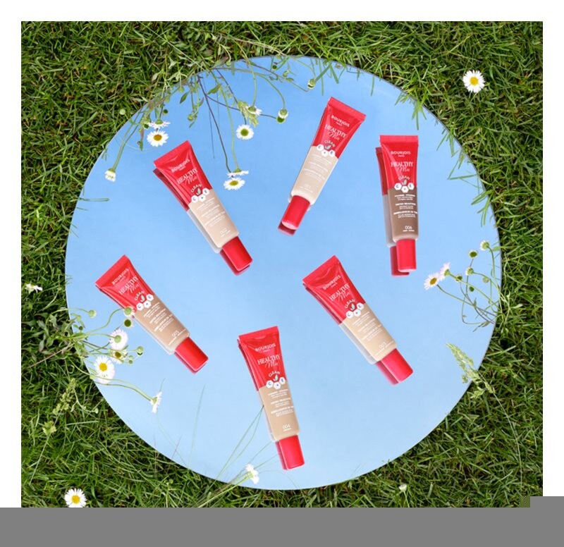 Легкая основа с увлажняющим эффектом Bourjois Healthy Mix, оттенок 002 Light 30 мл — фото 4