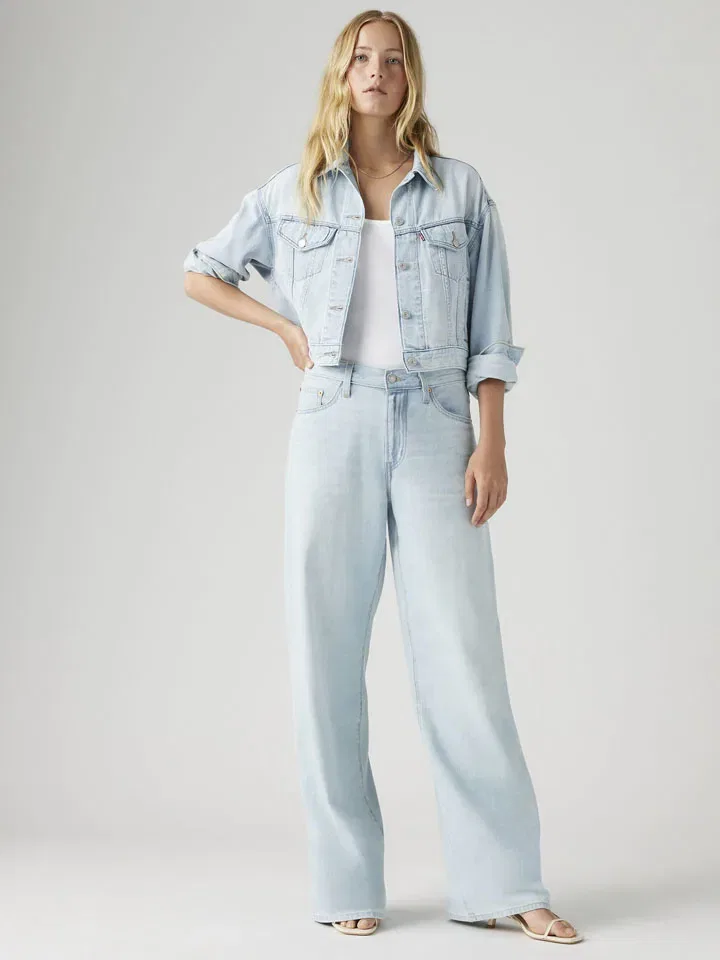 Джинсы прямые Levi'S, голубой