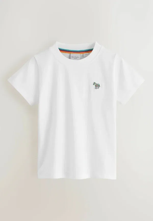 Комплект из 3 футболок с вышивкой Paul Smith Junior, белый/розовый — фото 3