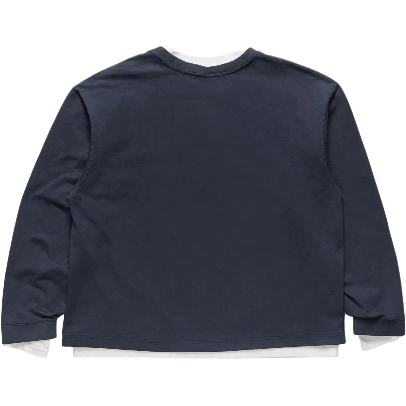 Мужской свитшот с круглым вырезом Marine Blue/White Acne Studios, Marine Blue/White — фото 3