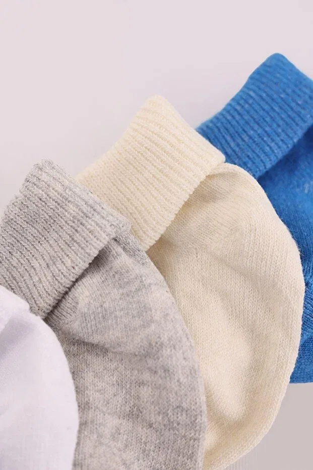 Детские носки для новорожденных хлопковые Kidello, Blue — фото 4