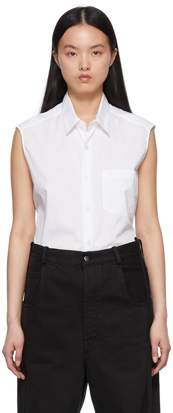 

Белая рубашка Амели Ann Demeulemeester