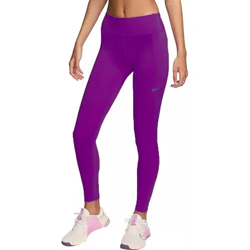 Женские леггинсы с высоким поясом Nike W NSW Essential GX HR JDI, Violett