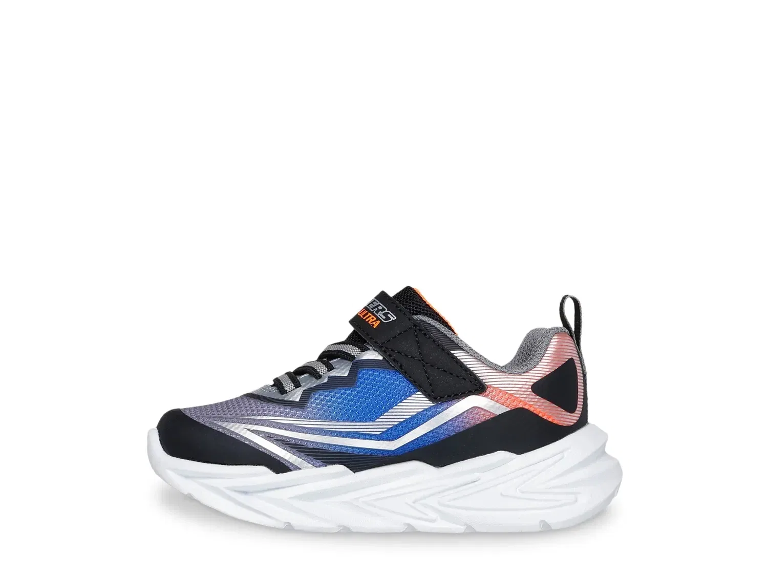 Кроссовки детские с подсветкой Flex-Glow Ultra, Skechers, серый/мультиколор — фото 2