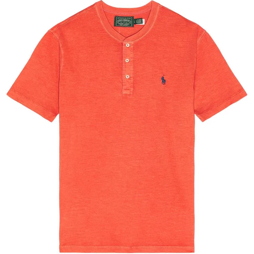Мужское поло Orange Red Polo Ralph Lauren