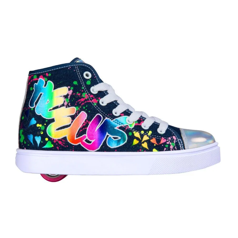 Детские роликовые кроссовки с колесиками Heelys Veloz, BLAU / Bunt — фото 2