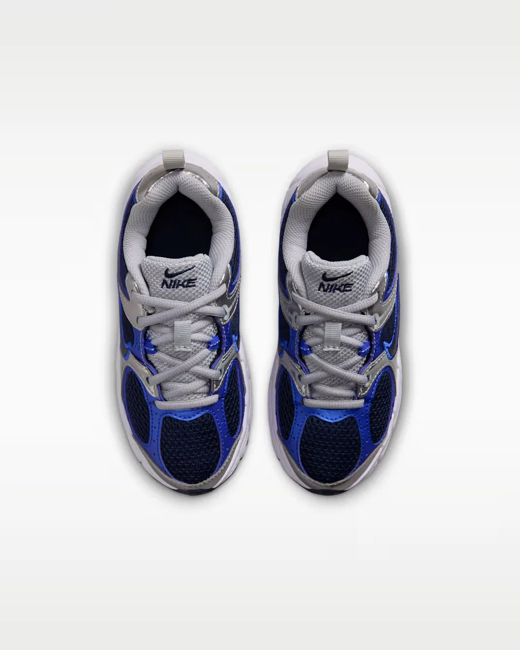 Детские кроссовки (классические шнурки) Nike V5 RNR, Blue Eclipse/Racer Blue/Wolf Grey/Blue Eclipse — фото 4