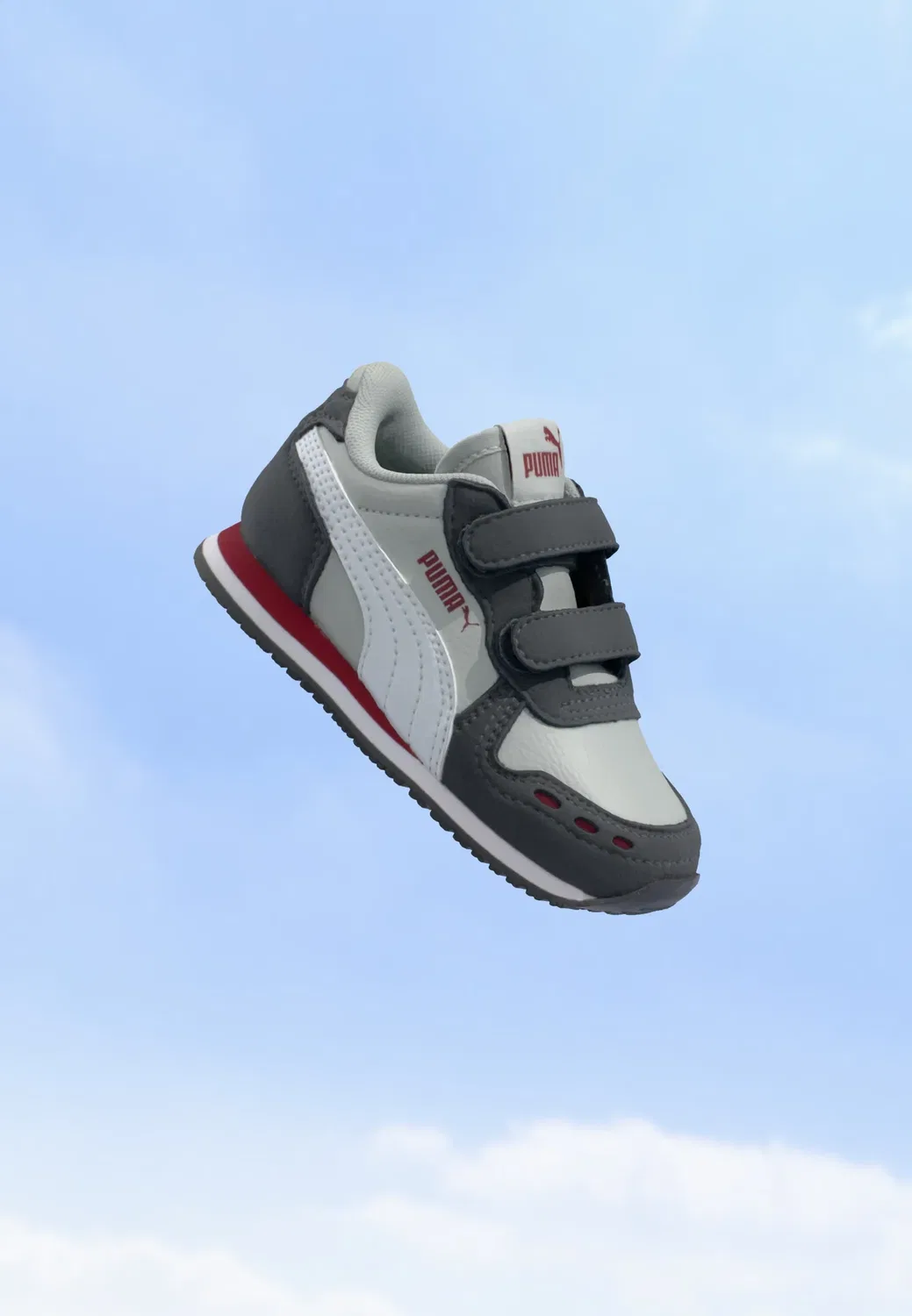 Кроссовки Cabana Racer 20 унисекс Puma, Cool Light Gray/White/Garnet Glow/Moody Gray