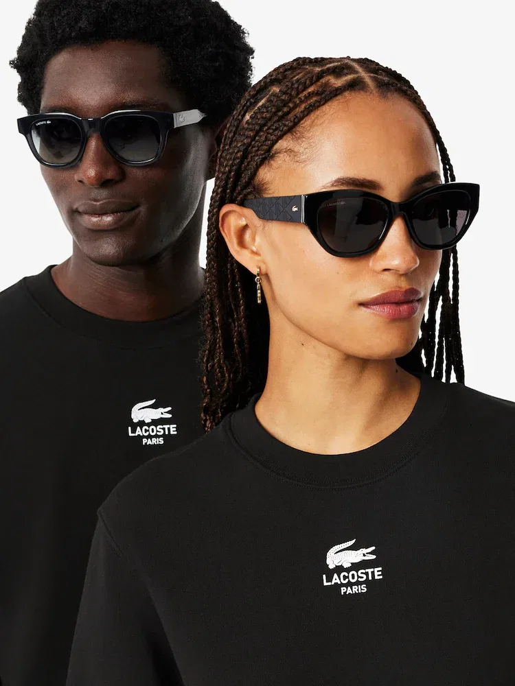 Свитшот мужской с брендированием LACOSTE, Soft Branding Crewneck — фото 2