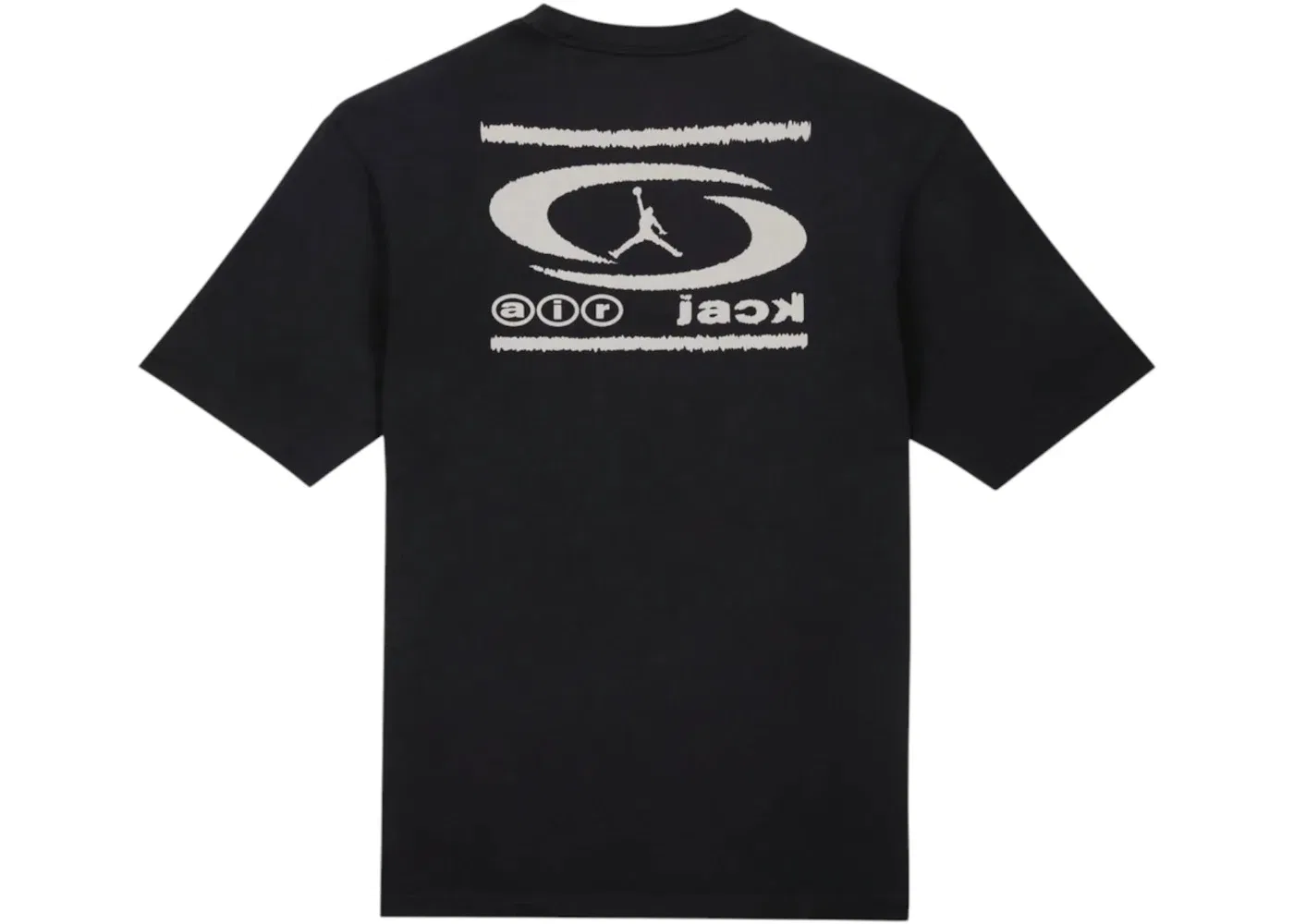 Мужская футболка с принтом Jordan x Travis Scott Jumpman Jack T-shirt, Black — фото 2