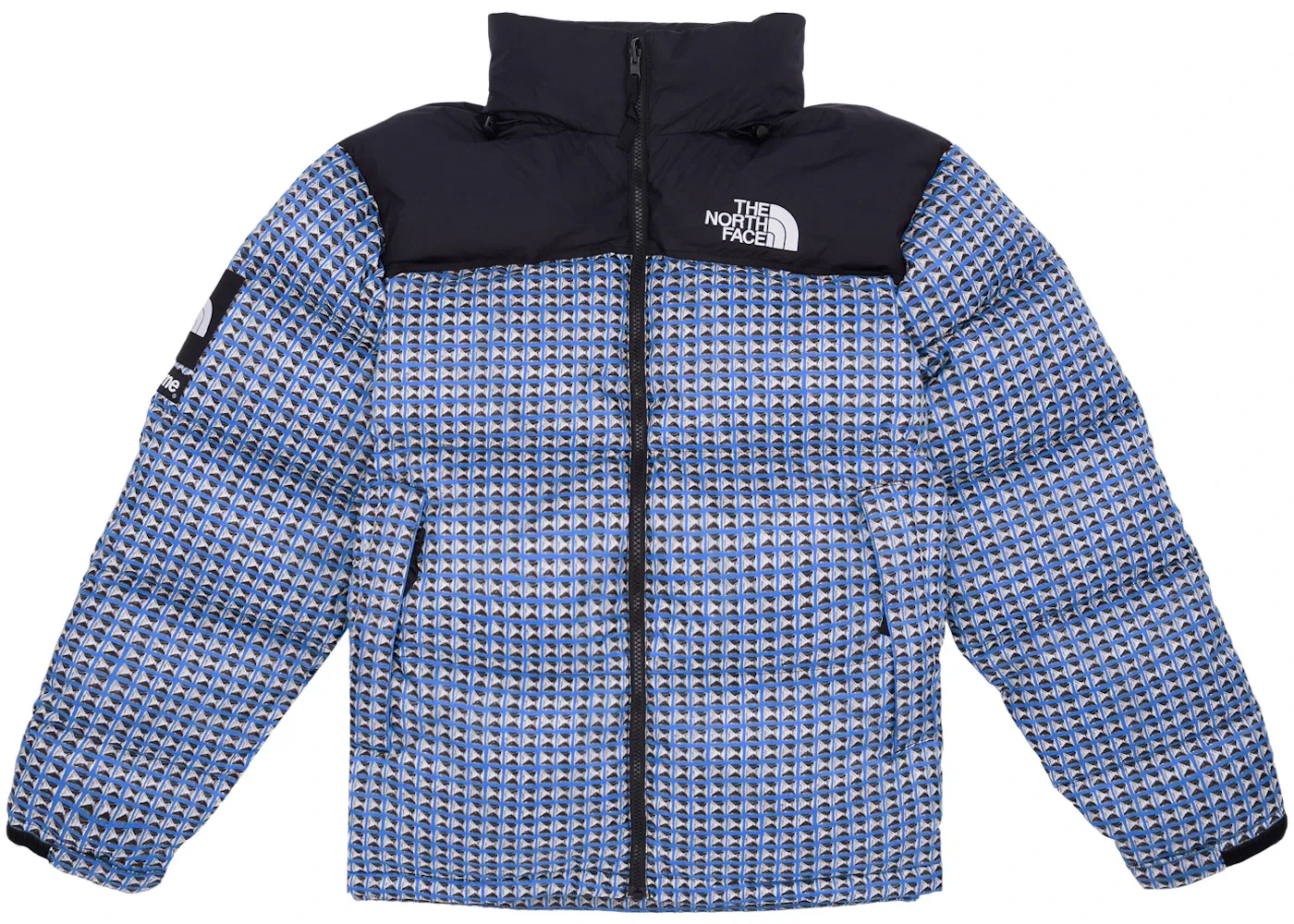Мужская куртка Supreme The North Face Studded Nuptse Jacket, Royal