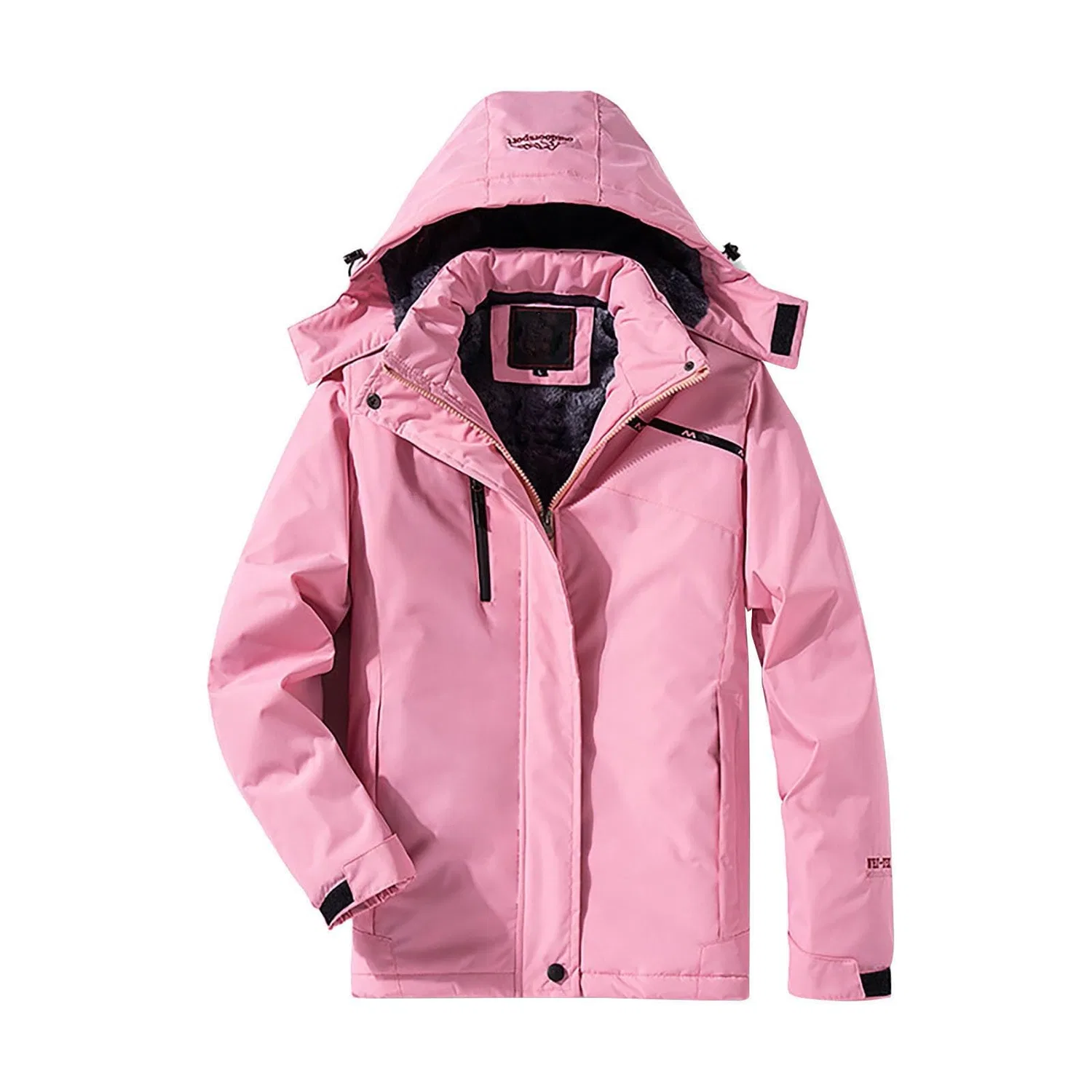 Женский дождевик с капюшоном Women Parka Jacket, rosa — фото 2