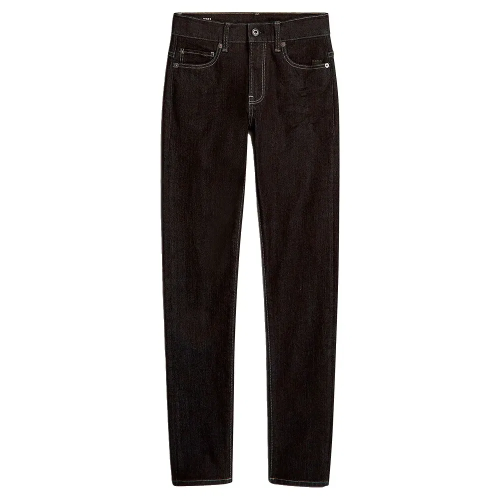 Джинсы Slim Fit 3301 G-Star, черный — фото 3