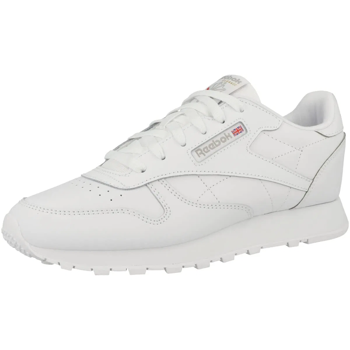 Детские кроссовки для мальчиков кожаные Classic Leather Reebok, Ftwr White Ftwr White — фото 4
