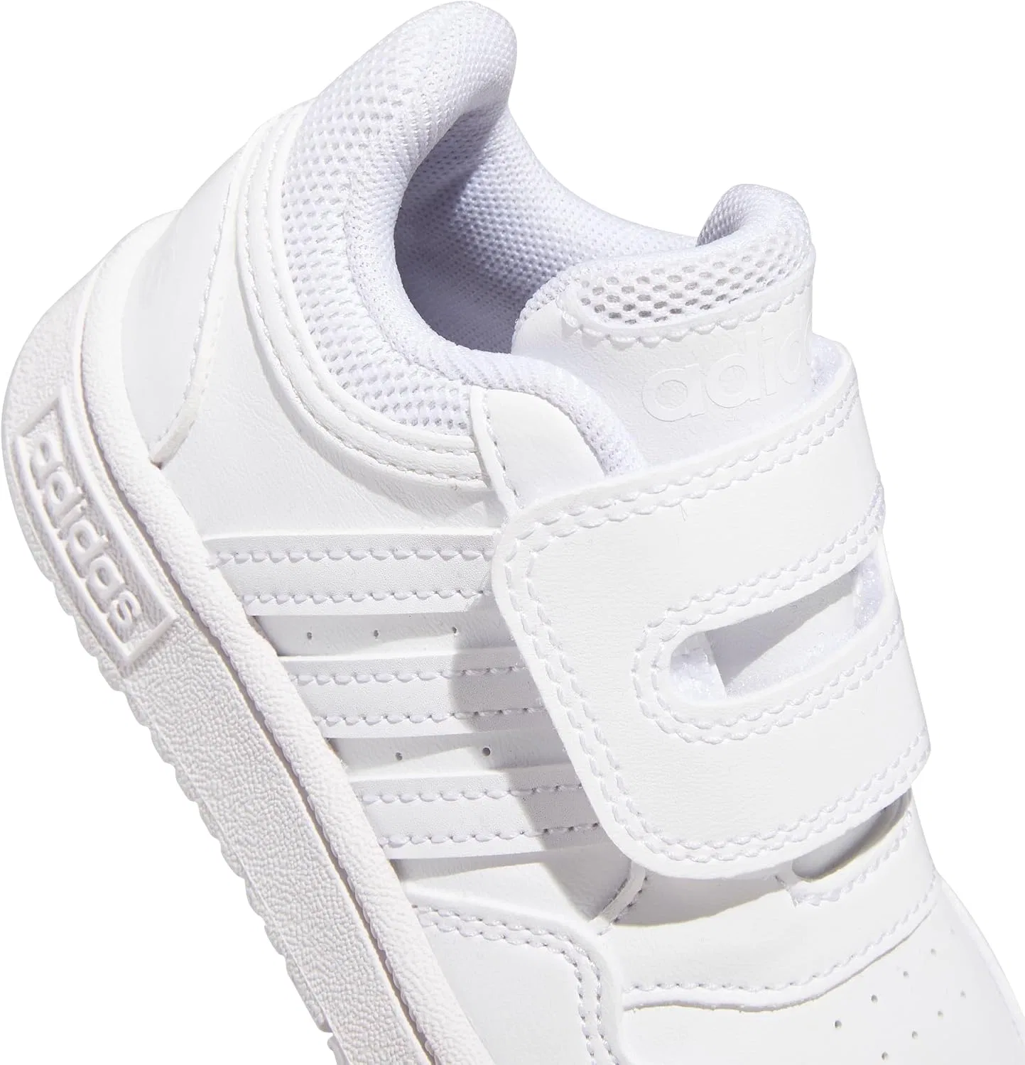 Детские кроссовки для девочек adidas, Cloud White Cloud White Cloud White — фото 4