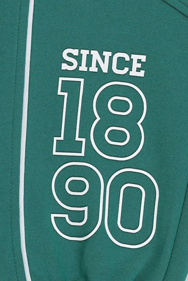 Детские спортивные штаны для мальчиков с принтом U.S. Polo Assn., Dark Green — фото 4