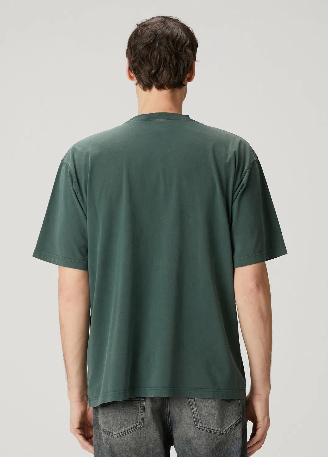 Футболка Balenciaga, зеленый — фото 4