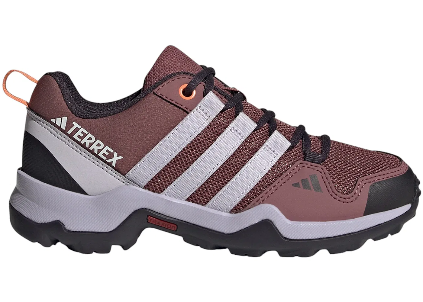 Детские кроссовки для активного отдыха Adidas Terrex AX2R, Burgundy/Silver Dawn/Amber Tint