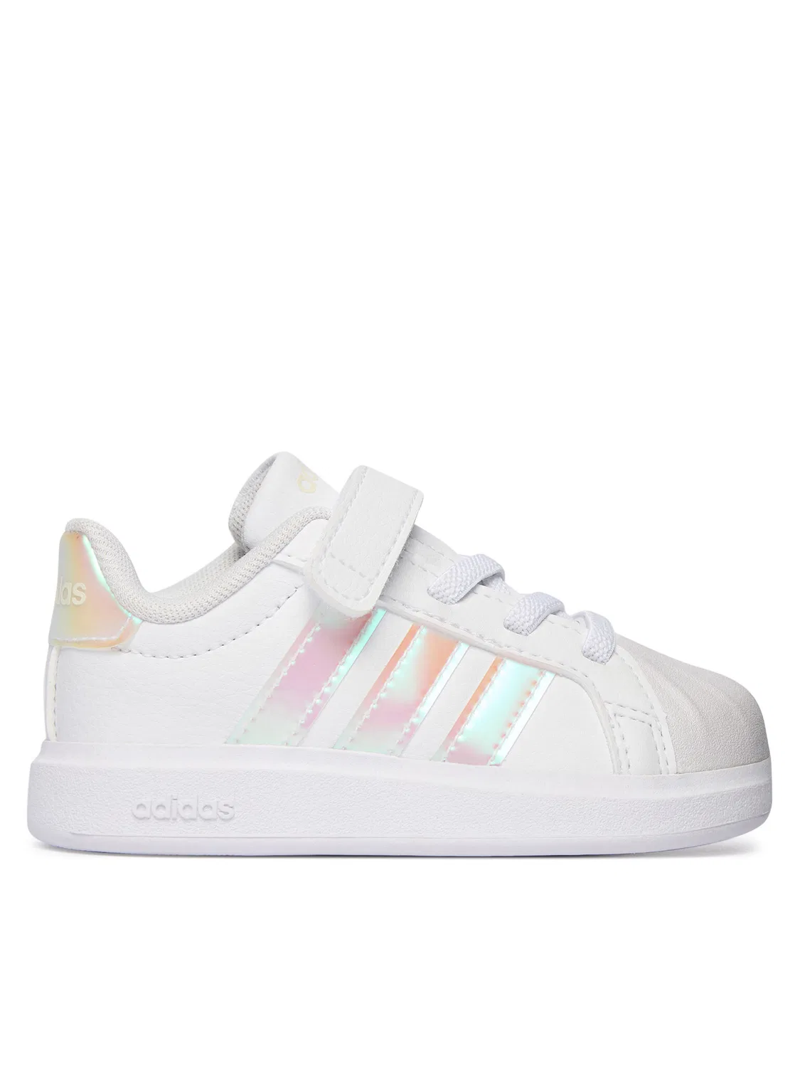 Кроссовки для девочки StreetTalk Adidas, белый