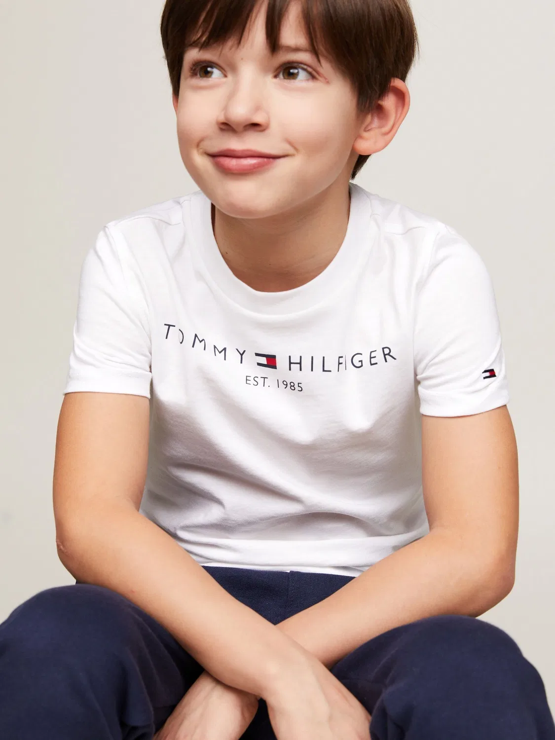 Футболка Essential Tommy Hilfiger, белый — фото 4