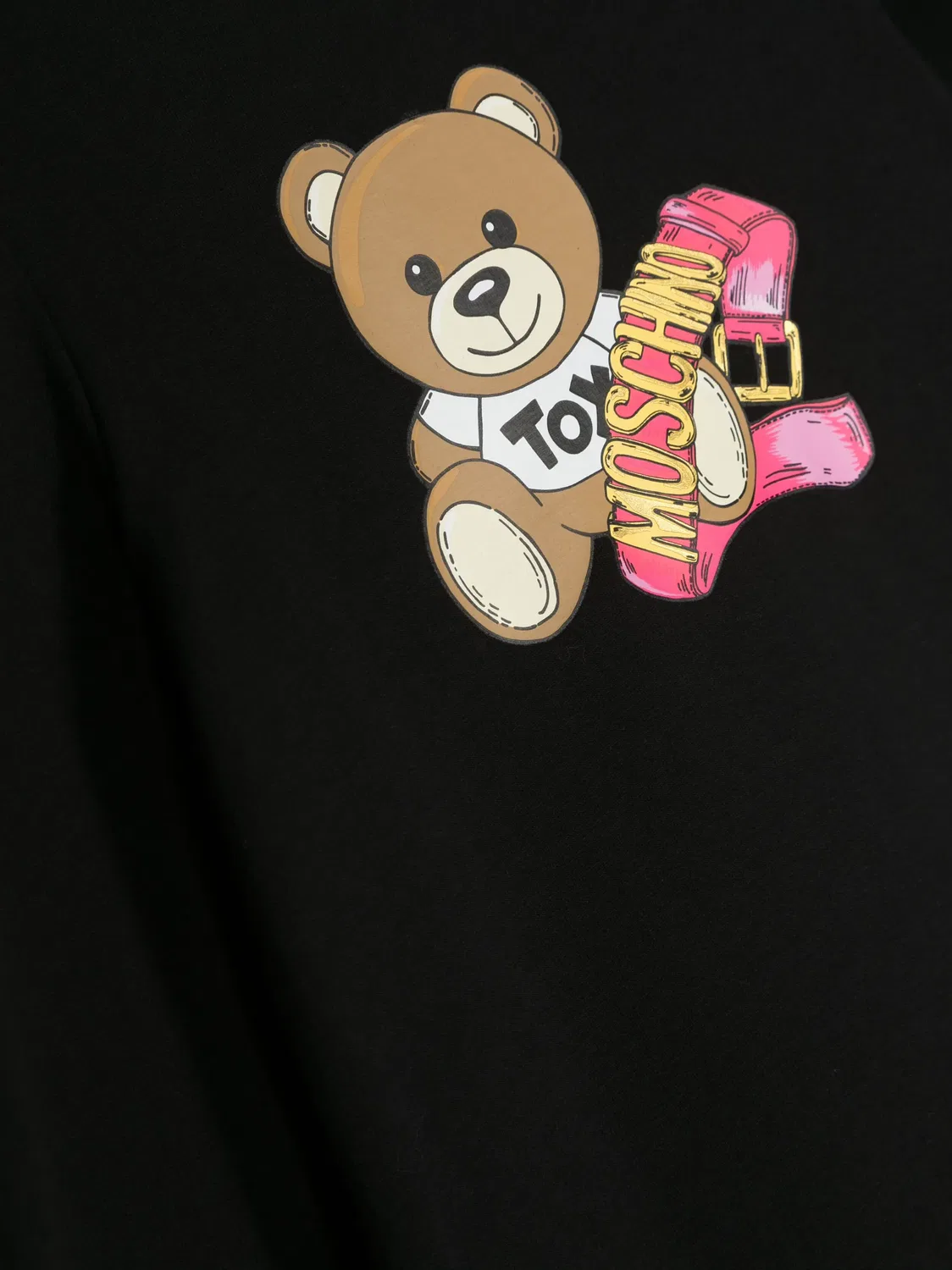 Платье с мотивом Teddy Bear Moschino, черный — фото 3