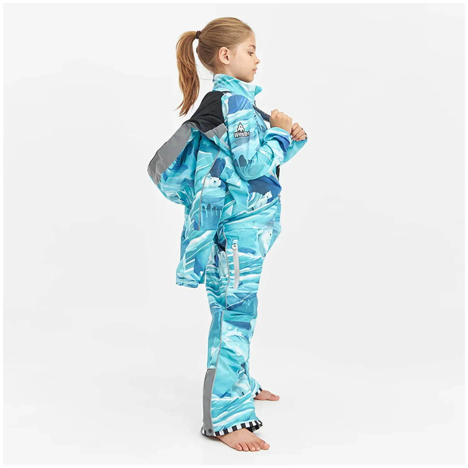 Детский комбинезон-снегокат COSMO ICE WeeDo Funwear, Winter Ice Print — фото 4