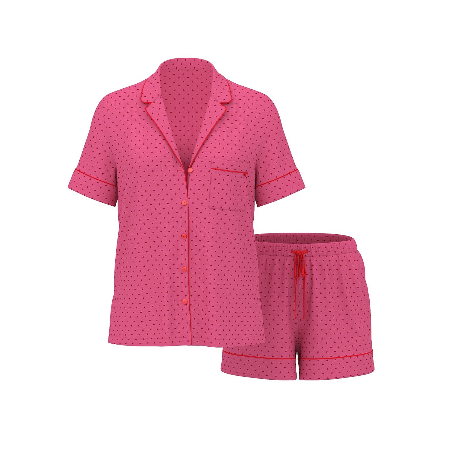 

Пижама Victoria's Secret SoSoft Modal Short, ярко-розовый