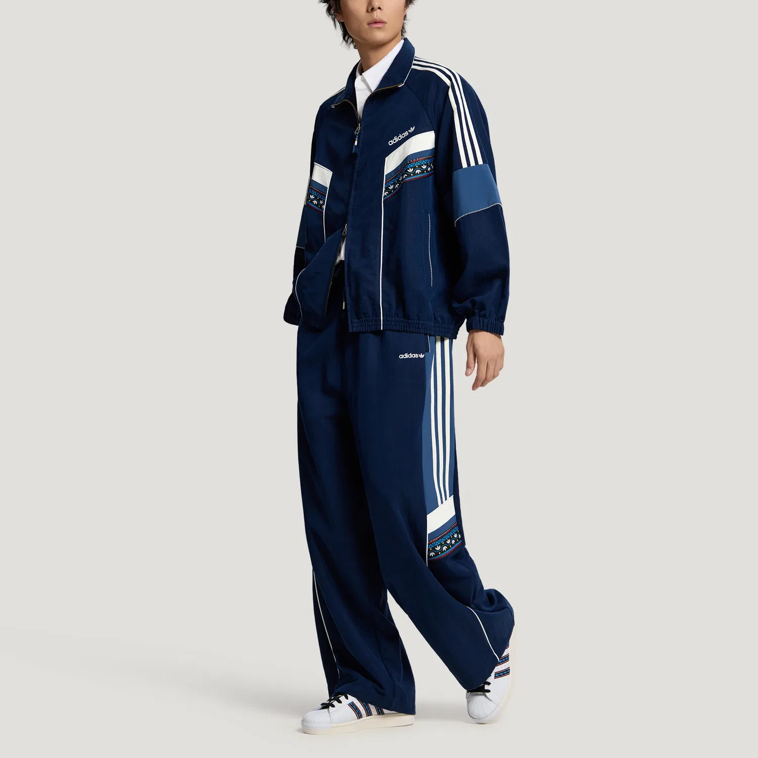Мужские спортивные штаны с логотипом Adidas Originals TOC, Dark Indigo — фото 4