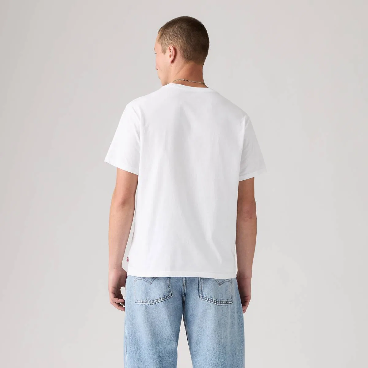 Свободная футболка с коротким рукавом и графическим принтом Levi's, Ls & Co White - White — фото 4