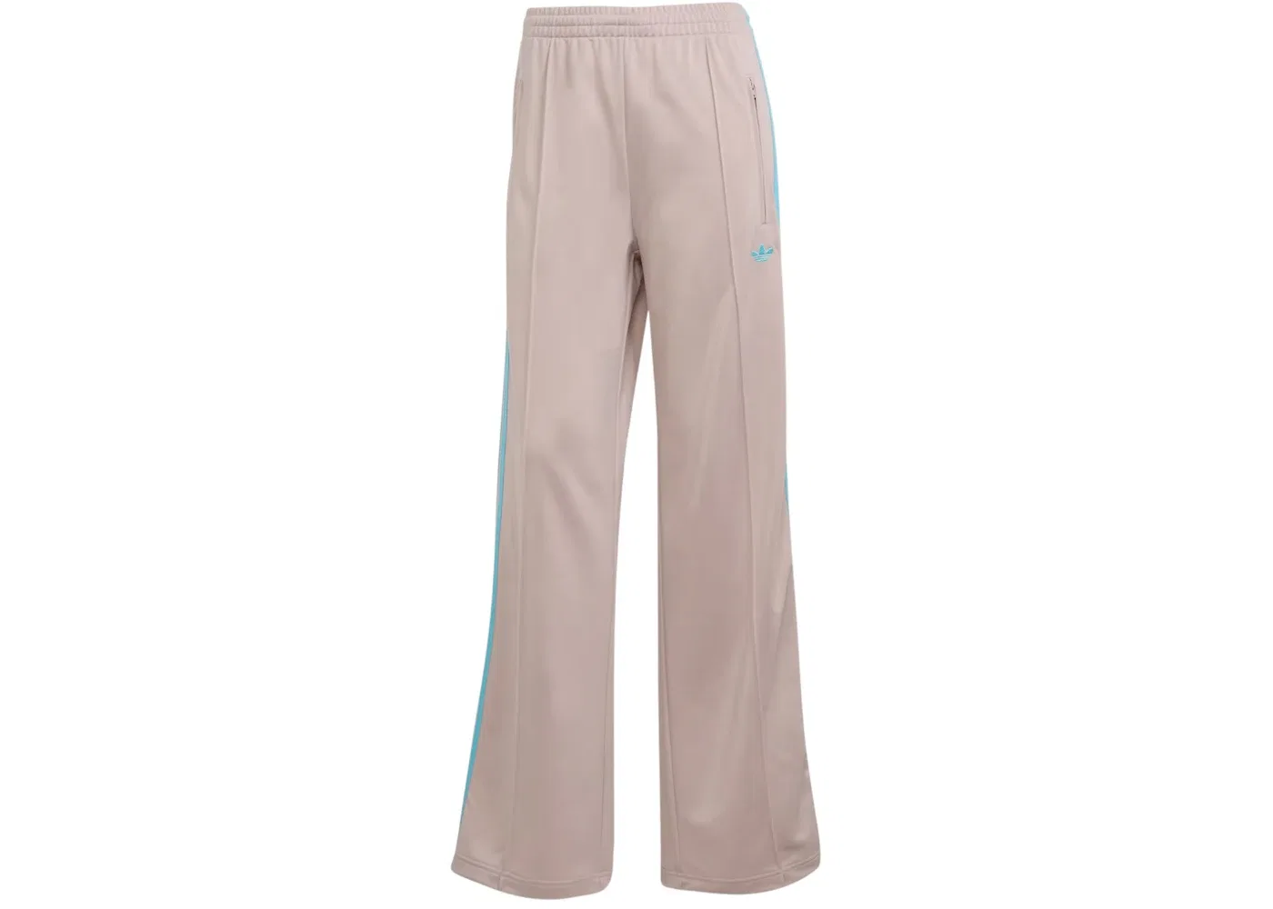 Женские спортивные штаны свободного кроя Adidas Adicolor Classic Firebird Loose Track, Wonder Taupe/Blue Glow