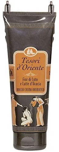 No brand Крем для душа Lotus Flower and Acacia Milk, Tesori d'Oriente, 250 мл