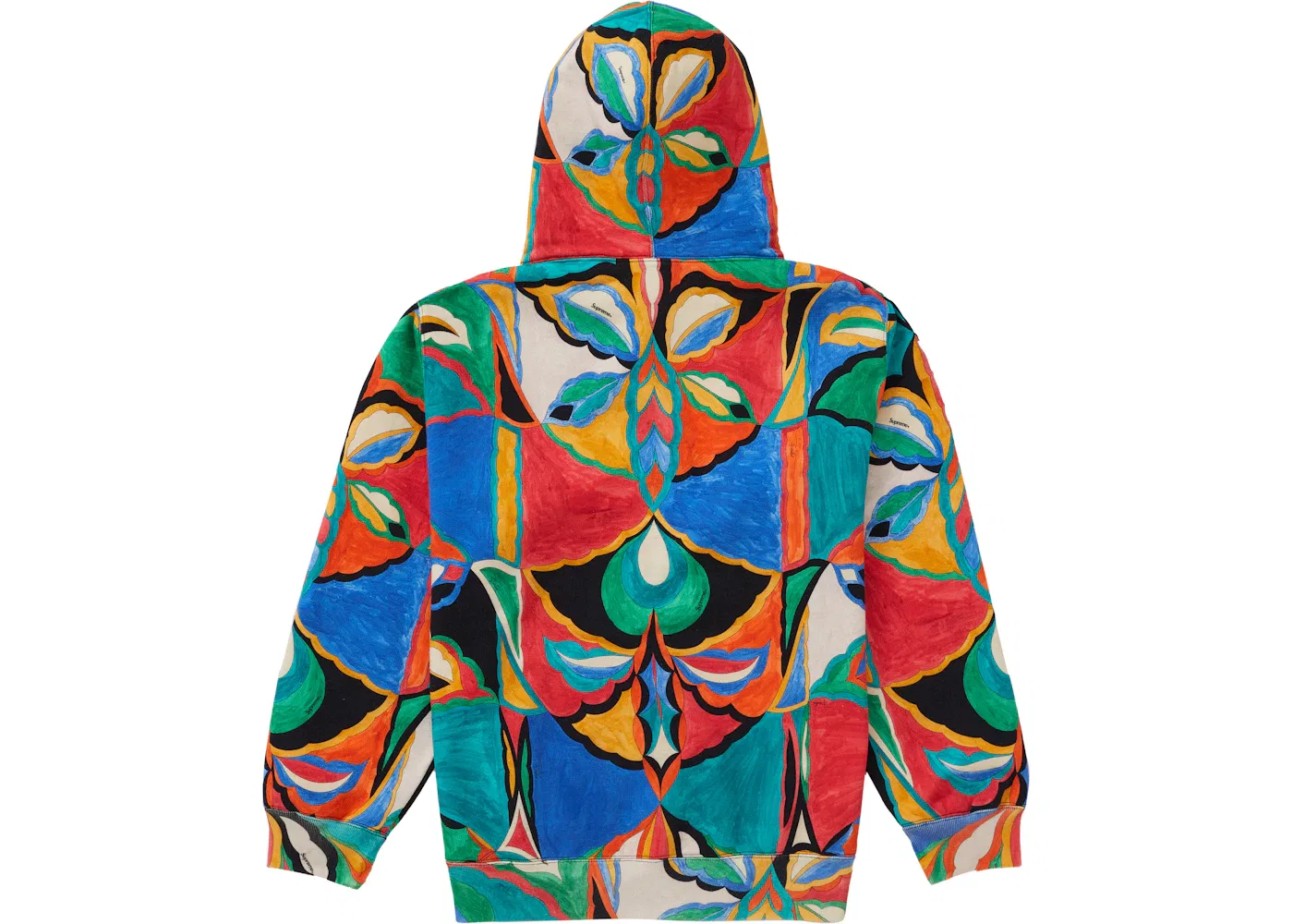 Мужской худи с принтом Emilio Pucci Hooded Sweatshirt Supreme, Multicolor — фото 2