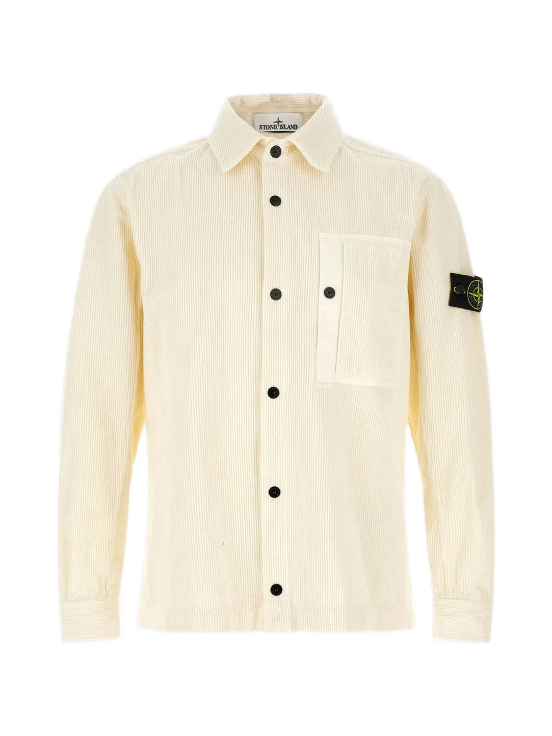 Вельветовая рубашка из органического хлопка Stone Island, нейтральные