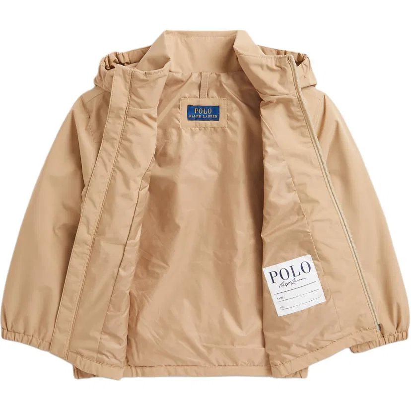 Детская куртка с капюшоном Vintage Khaki Polo Ralph Lauren — фото 3