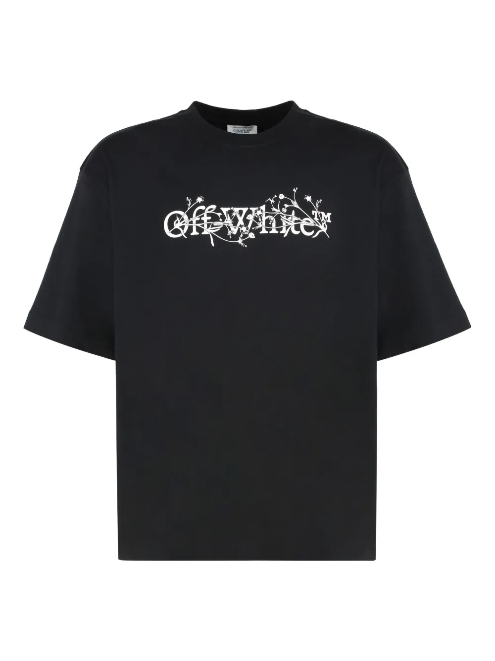 

Футболка с круглым вырезом OFF-WHITE, черный