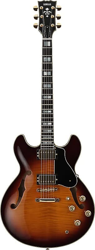 

Полуакустическая электрогитара Yamaha SA2200 2022 Brown Sunburst SA2200 Semi-Hollow Electric Guitar